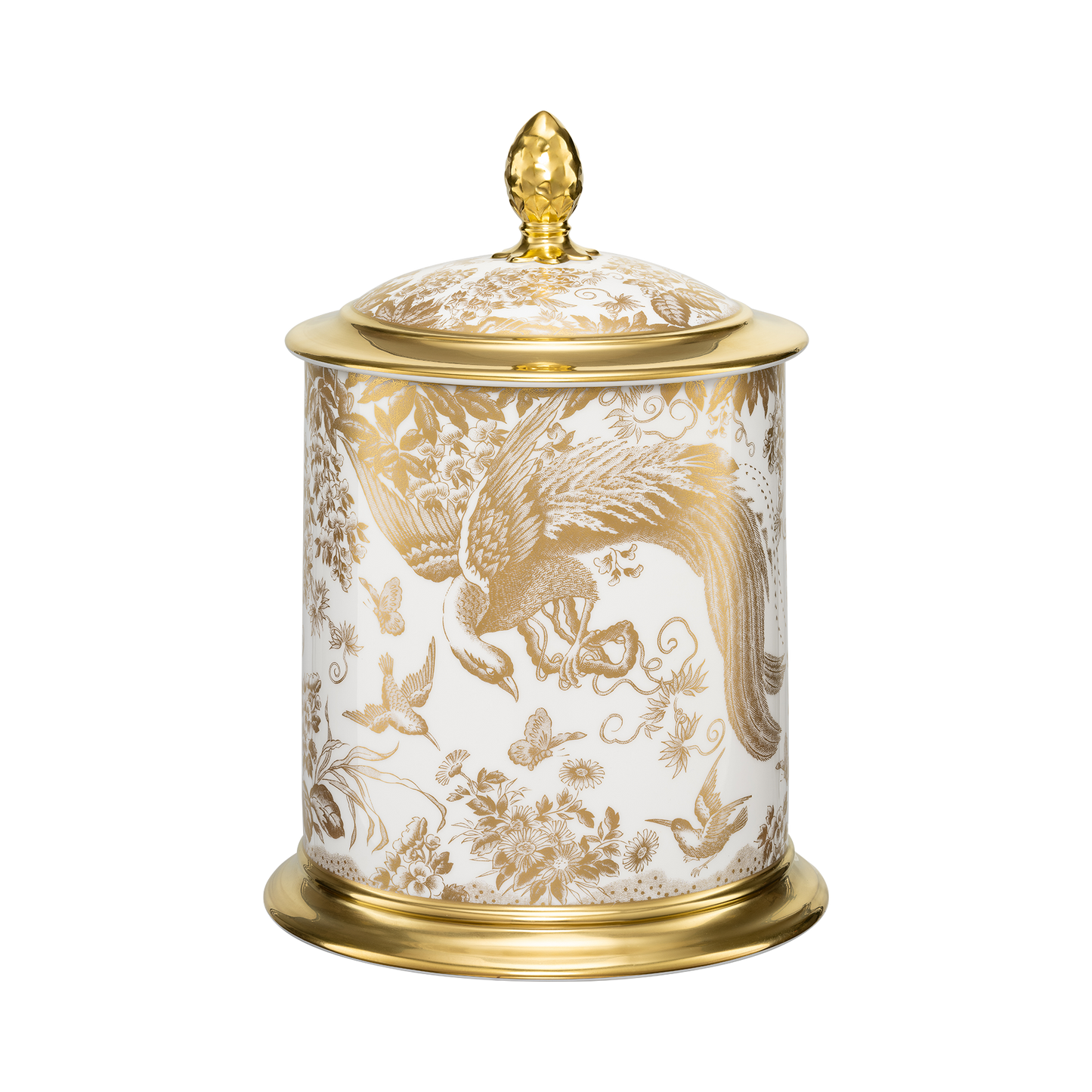 Royal Crown Derby Aves Gold Storage Jar (75oz) – alternate official product image