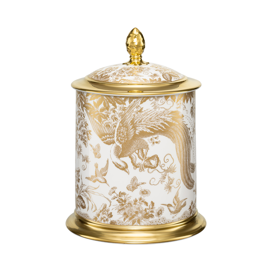 Royal Crown Derby Aves Gold Storage Jar (75oz) – alternate official product image