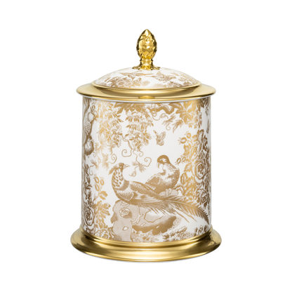 Royal Crown Derby Aves Gold Storage Jar (75oz) – official product image