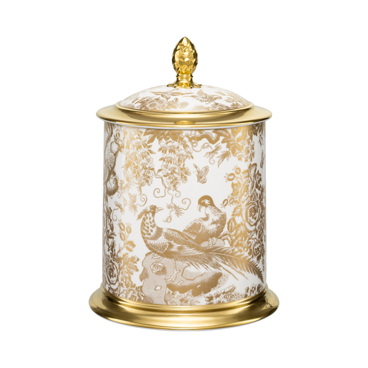 Royal Crown Derby Aves Gold Storage Jar (75oz) – official product image