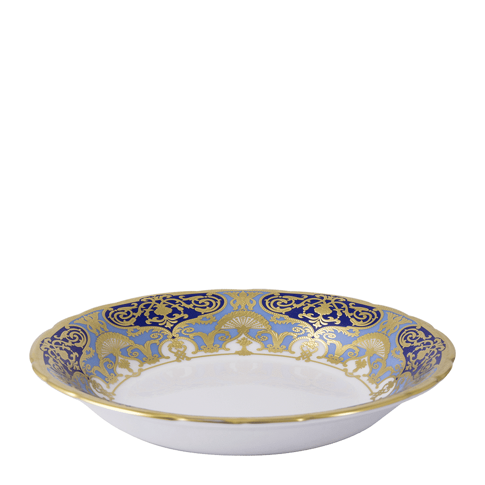 Royal Crown Derby Heritage Cobalt and Dark Blue Cereal Bowl (16.5cm) – alternate official product image