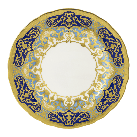 Royal Crown Derby Heritage Cobalt and Dark Blue Salad Plate (21cm) – official product image