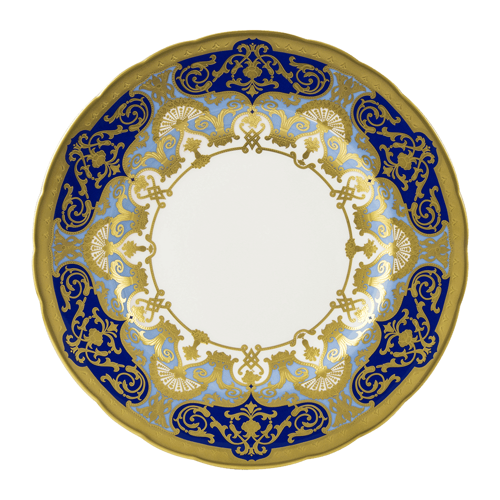 Royal Crown Derby Heritage Cobalt and Dark Blue Dinner Plate (27cm) – official product image