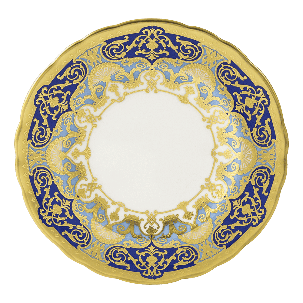 Royal Crown Derby Heritage Cobalt and Dark Blue Side Plate (16cm) – official product image