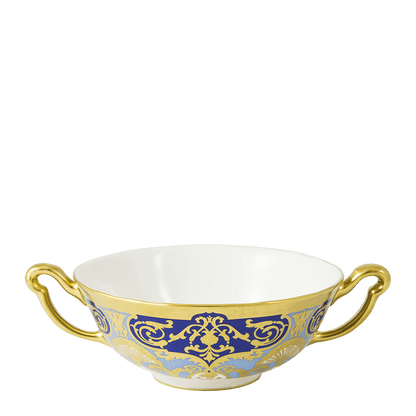 Royal Crown Derby Heritage Cobalt and Dark Blue Cream Soup Cup (340ml) – official product image