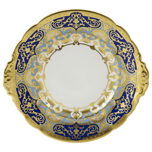 Royal Crown Derby Heritage Cobalt and Dark Blue Bread and Butter Plate (25cm) – official product image