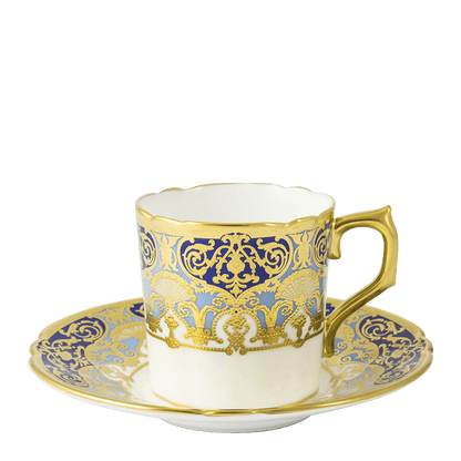 Royal Crown Derby Heritage Cobalt and Dark Blue Coffee Cup (85ml) – alternate official product image