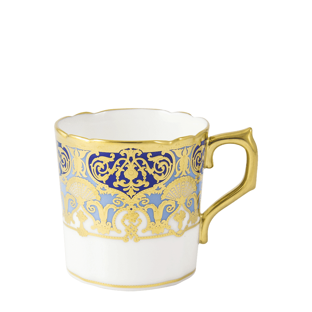 Royal Crown Derby Heritage Cobalt and Dark Blue Coffee Cup (85ml) – official product image