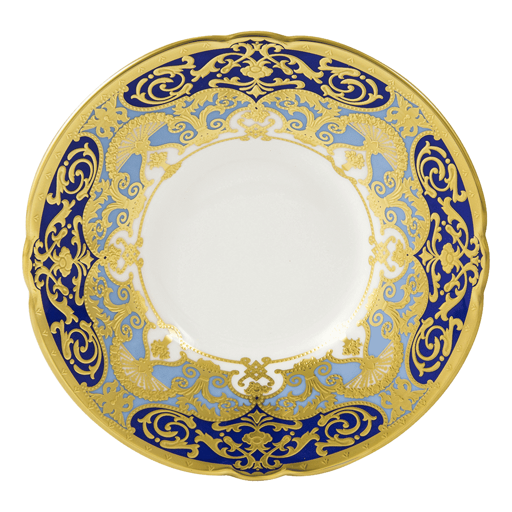 Royal Crown Derby Heritage Cobalt and Dark Blue Coffee Saucer (12cm) – official product image