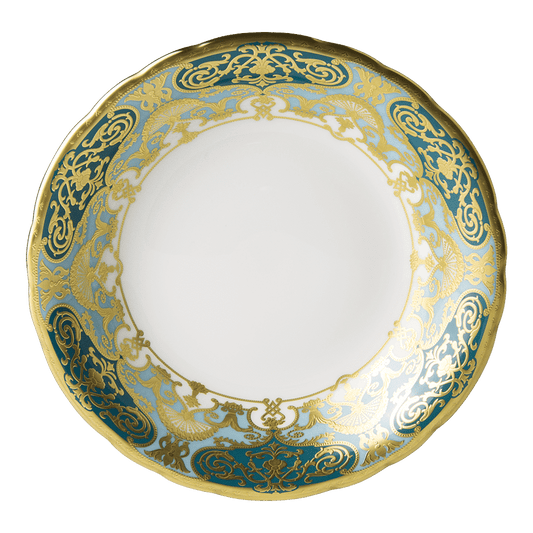 Royal Crown Derby Heritage Forest Green and Turquoise  Cereal Bowl (16.5cm) – official product image