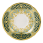 Royal Crown Derby Heritage Forest Green and Turquoise  Tea Saucer (14cm) – official product image