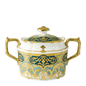 Royal Crown Derby Heritage Forest Green and Turquoise  Covered Sugar (310ml) – official product image