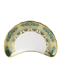 Royal Crown Derby Heritage Forest Green and Turquoise  Crescent Salad Plate (22cm) – official product image