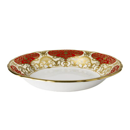 Royal Crown Derby Heritage Red and Cream Cereal Bowl (16.5cm) – alternate official product image