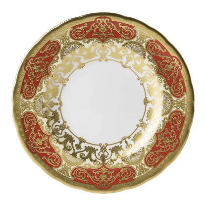 Royal Crown Derby Heritage Red and Cream Side Plate (16cm) – official product image