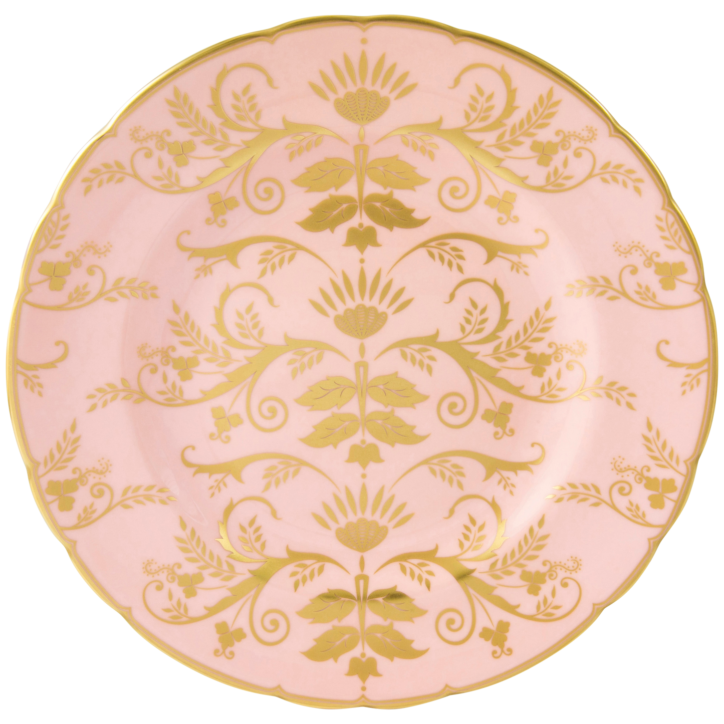 Royal Crown Derby Harlequin Baby Pink Salad Plate (21cm) – official product image