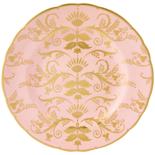 Royal Crown Derby Harlequin Baby Pink Salad Plate (21cm) – official product image