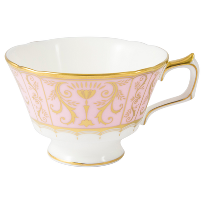 Royal Crown Derby Harlequin Baby Pink Teacup (220ml) – official product image