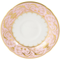 Royal Crown Derby Harlequin Baby Pink Tea Saucer (14cm) – official product image