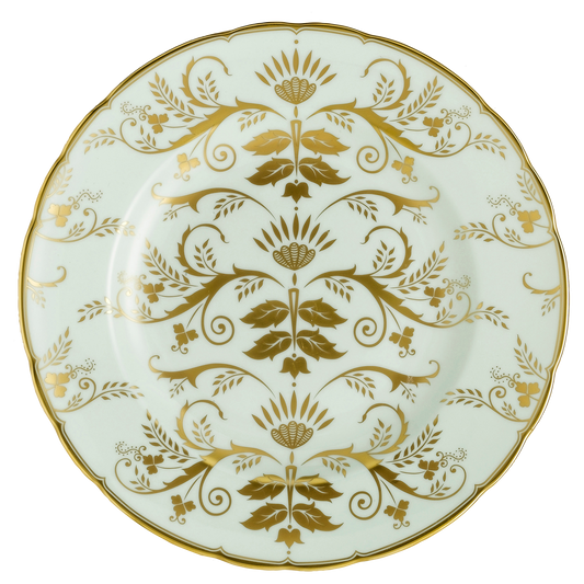 Royal Crown Derby Harlequin Darley Abbey Green Salad Plate (21cm) – official product image