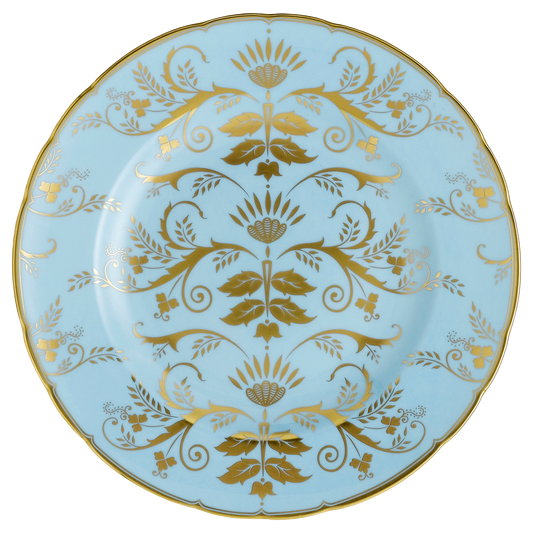 Royal Crown Derby Harlequin Duck Egg Blue Salad Plate (21cm) – official product image