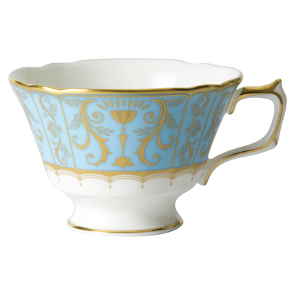 Royal Crown Derby Harlequin Duck Egg Blue Teacup (220ml) – official product image