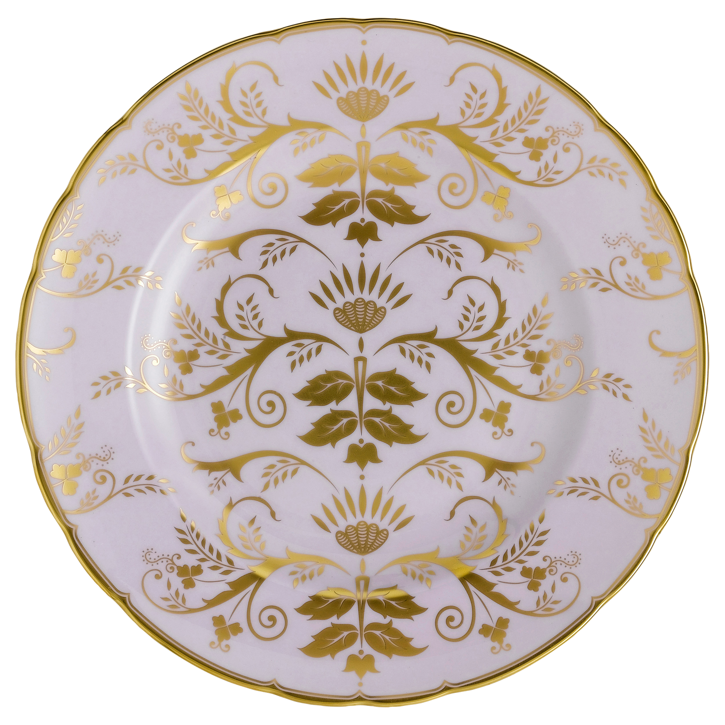 Royal Crown Derby Harlequin Lavender Salad Plate (21cm) – official product image