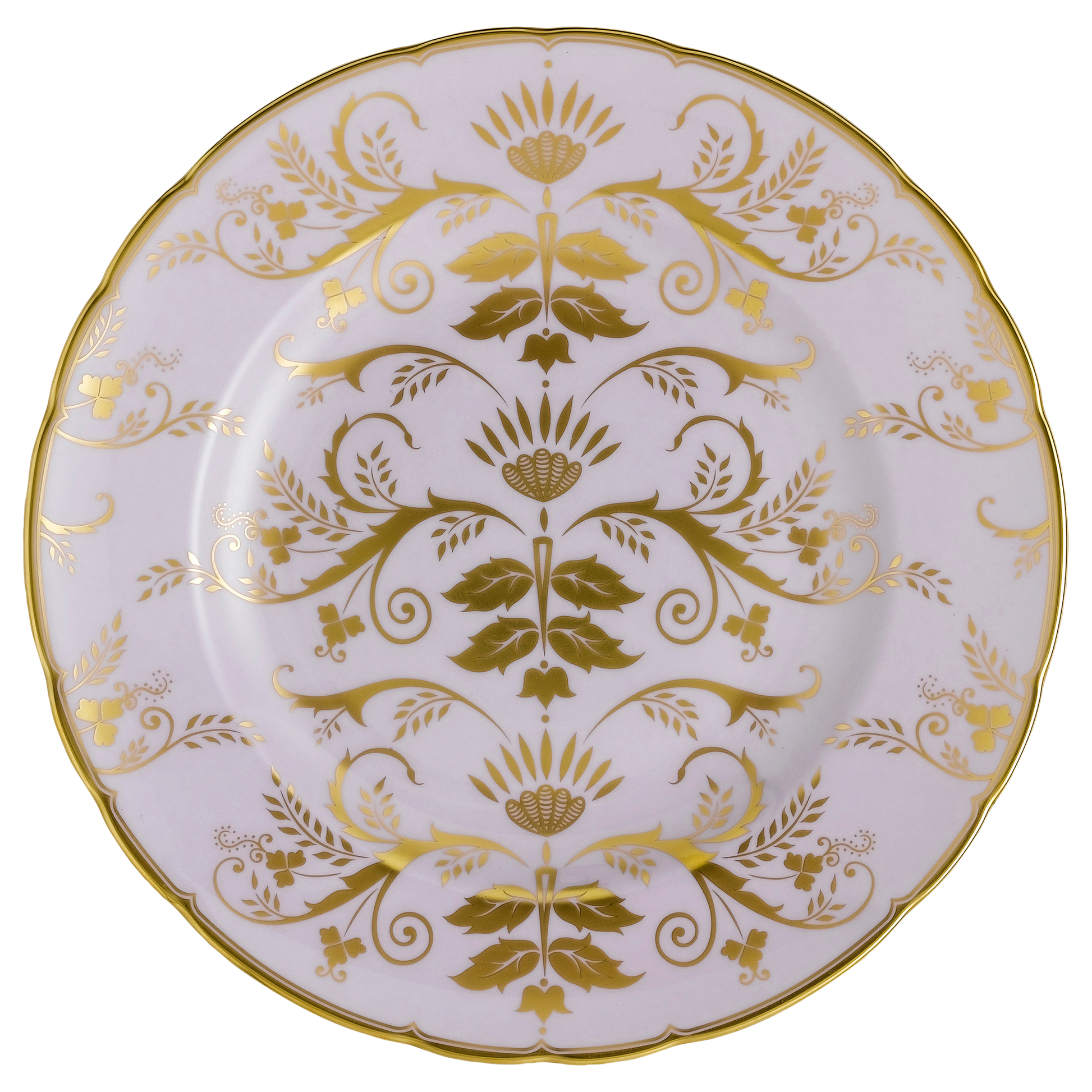 Royal Crown Derby Harlequin Lavender Salad Plate (21cm) – official product image