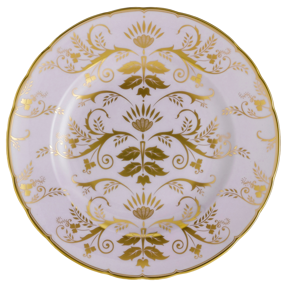 Royal Crown Derby Harlequin Lavender Salad Plate (21cm) – official product image