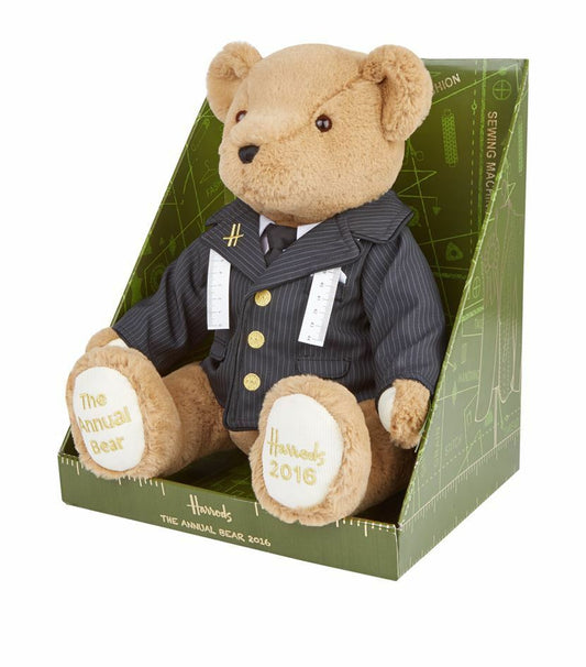 Harrods Annual Teddy Bear 'Tailor' - Limited Edition 2016