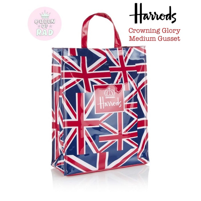 Harrods Medium Crowning Glory Tote Bag-Multi Colour