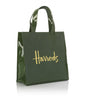 Harrods Small Shopper Bag -Signature Green