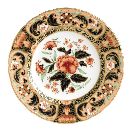 Royal Crown Derby Derby Pink Camellias Accent Plate (21cm) – official product image