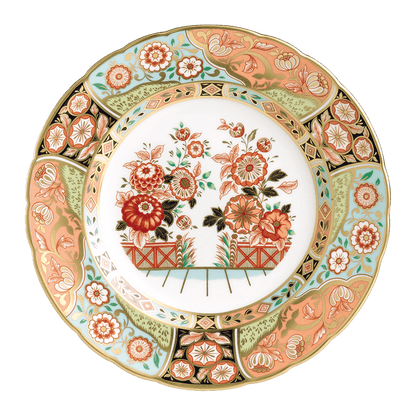 Royal Crown Derby Regency Flowers Accent Plate (21cm) – official product image