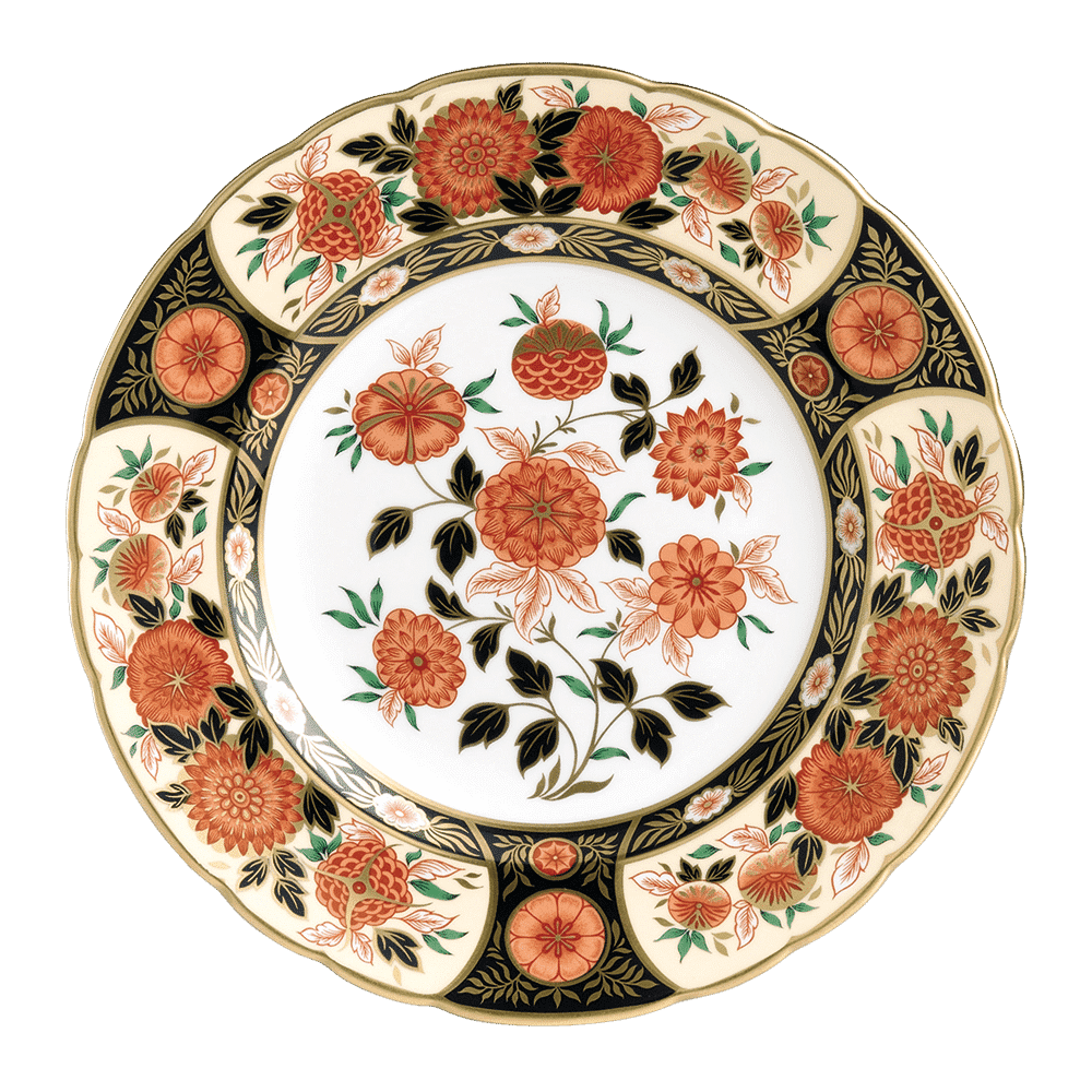 Royal Crown Derby Antique Chrysanthemum Accent Plate (21cm) – official product image