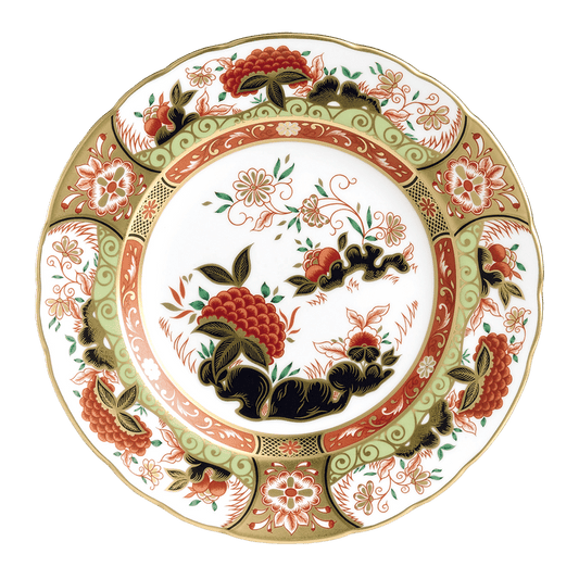 Royal Crown Derby Golden Peony Accent Plate (21cm) – official product image