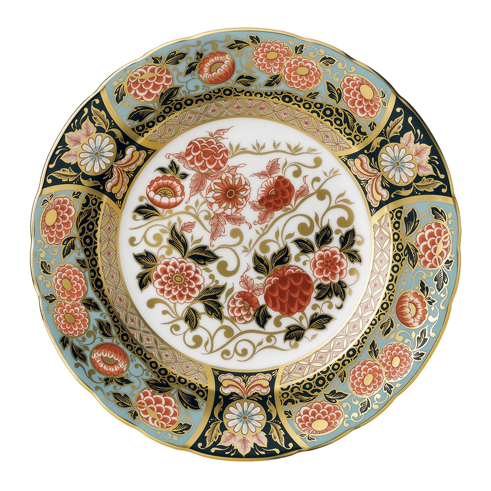 Royal Crown Derby Riverside Park Accent Plate (21cm) – official product image