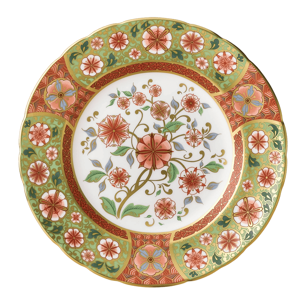 Royal Crown Derby Cherry Blossom Accent Plate (21cm) – official product image