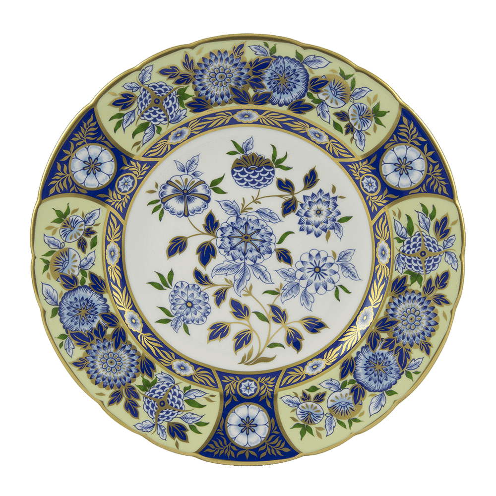 Royal Crown Derby Midori Meadow Accent Plate (21cm) – official product image