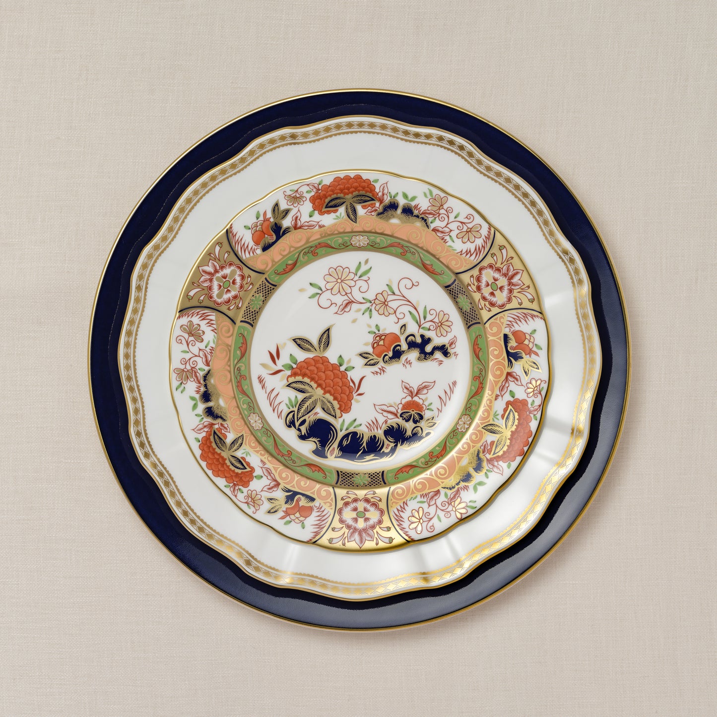 Royal Crown Derby Imperial Garden Accent Plate (21cm) – alternate official product image