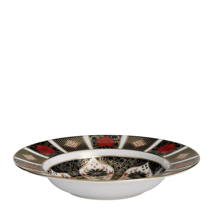 Royal Crown Derby Old Imari Rim Soup Bowl (21cm) – official product image