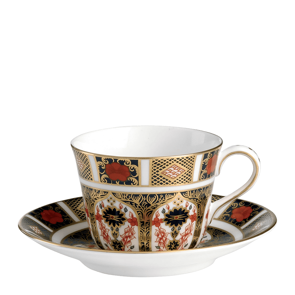 Royal Crown Derby Old Imari Tea Saucer (15cm) – alternate official product image