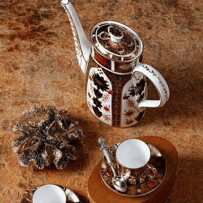 Royal Crown Derby Old Imari Coffee Pot (1310ml) – alternate official product image