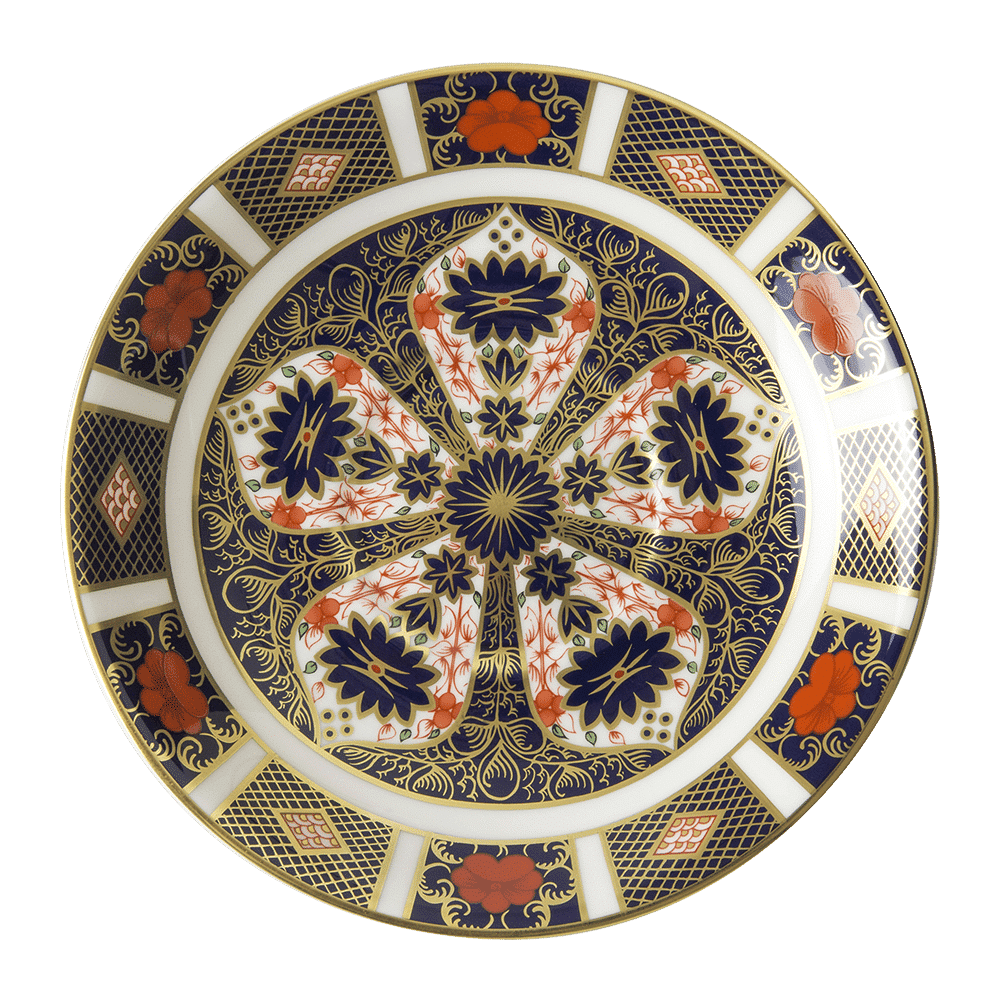 Royal Crown Derby Old Imari Cream Soup Saucer (16cm) – official product image
