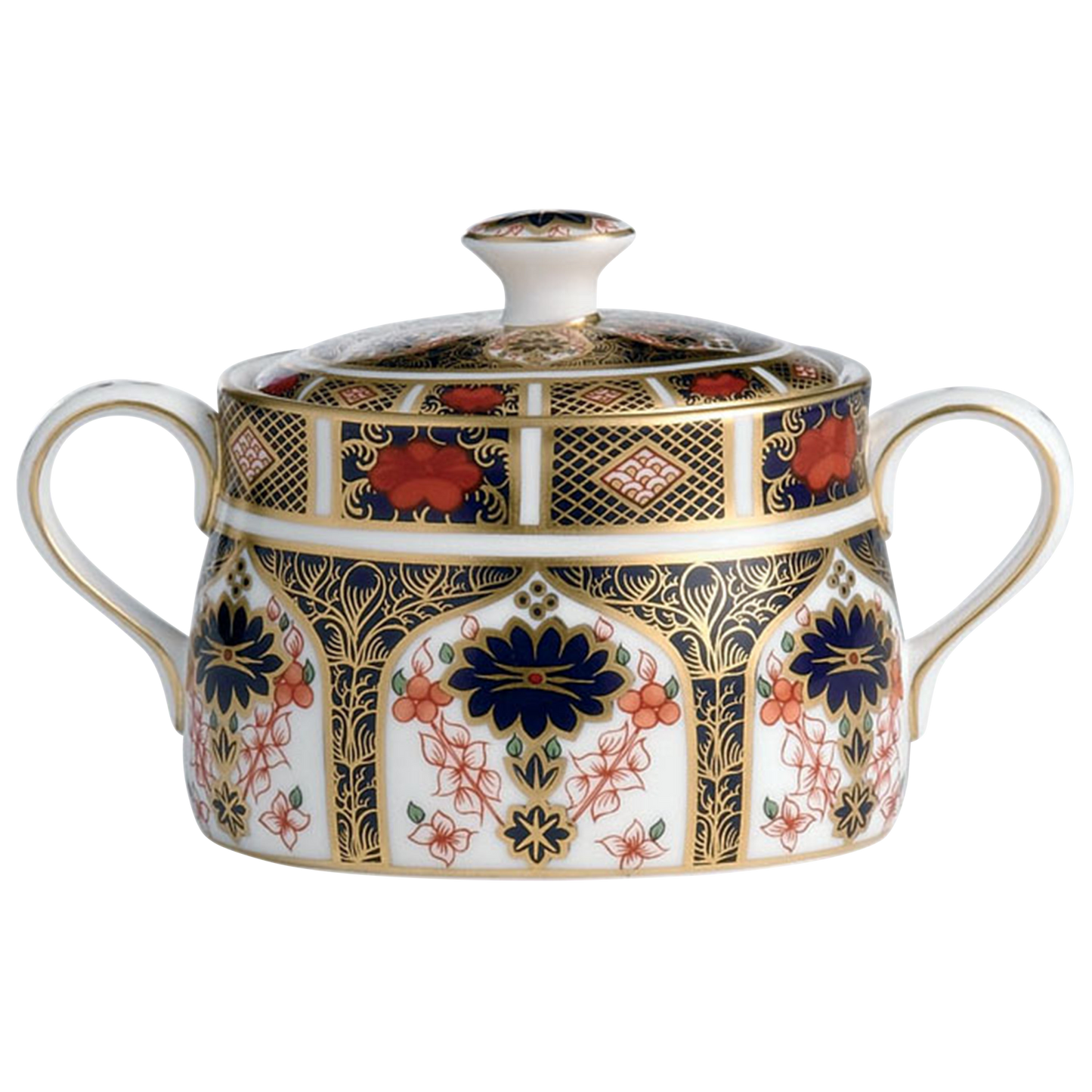 Royal Crown Derby Old Imari Covered Sugar (280ml) – official product image