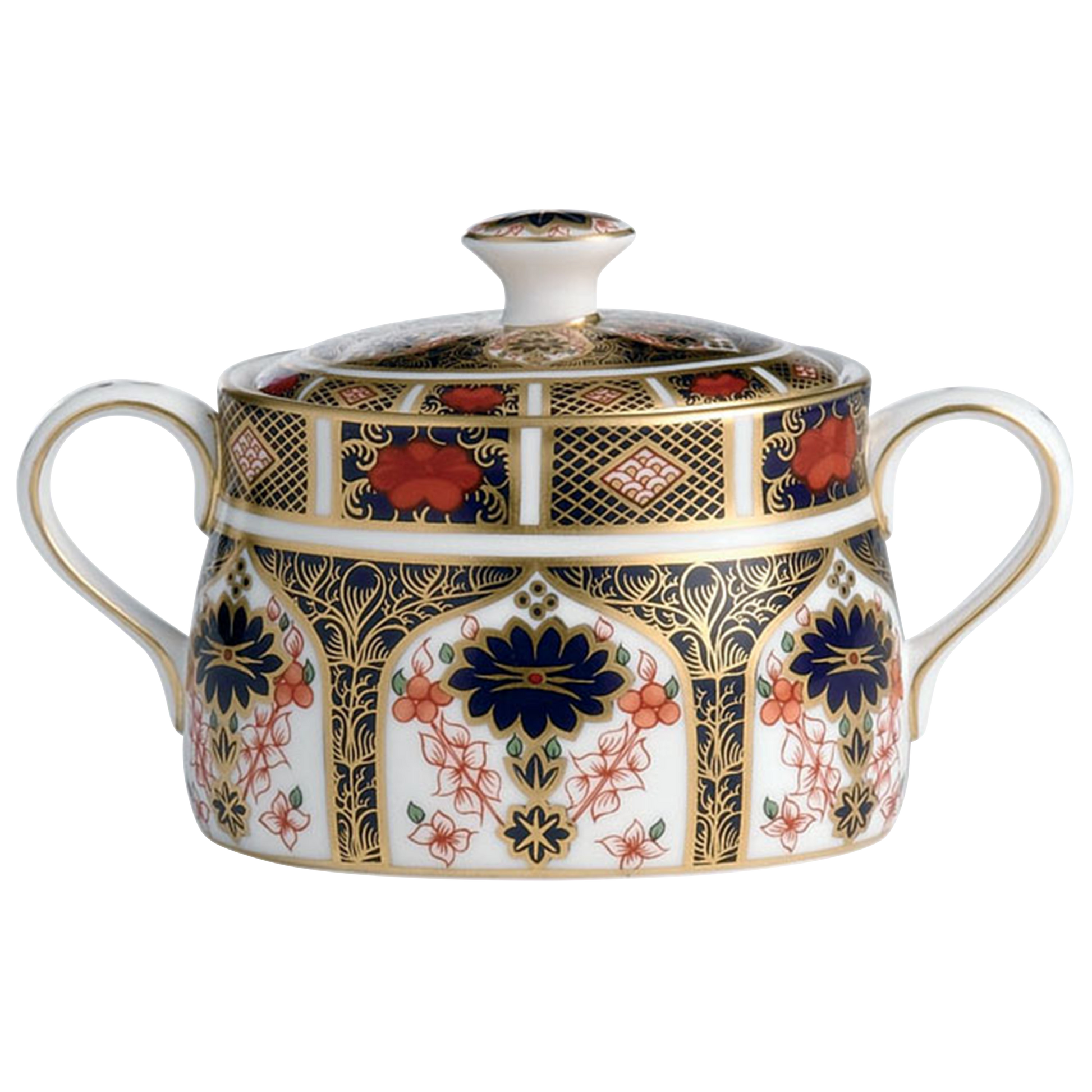 Royal Crown Derby Old Imari Covered Sugar (280ml) – official product image