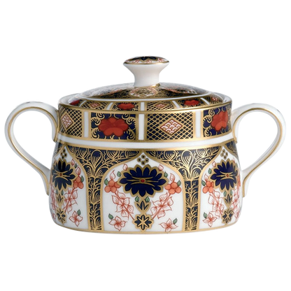 Royal Crown Derby Old Imari Covered Sugar (280ml) – official product image