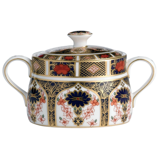 Royal Crown Derby Old Imari Covered Sugar (280ml) – official product image
