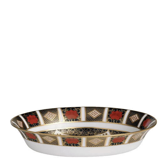 Royal Crown Derby Old Imari Open Vegetable Dish (26cm) – official product image