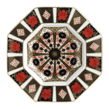 Royal Crown Derby Old Imari Octagonal Plate (22.5cm) – official product image
